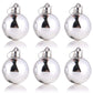 Christmas Silver Ball For Hanging - Pack of 6