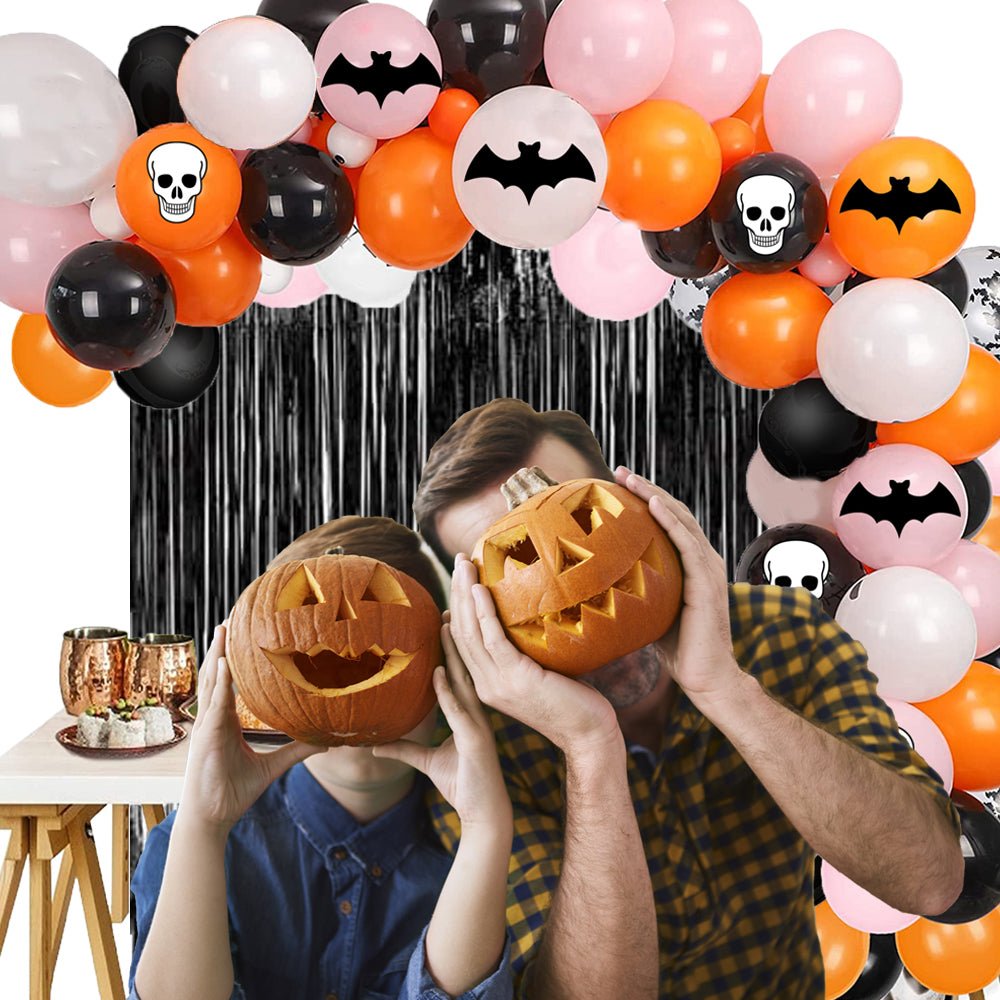 Halloween Balloons Garland Kit - Pack of 71 Pcs - Latex Balloons Foil Balloon Decoration Set for Party freeshipping - CherishX Partystore