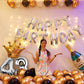 Happy Birthday Decoration Kit 56 pcs DIY Combo freeshipping - CherishX Partystore