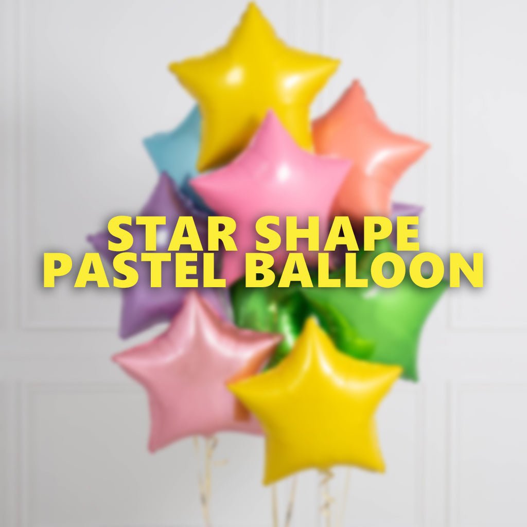 Buy CherishX Star Shape Foil Balloons - Decoration Items, For