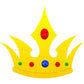 Prince Theme Kids Happy Birthday Cutout - Crown freeshipping - CherishX Partystore