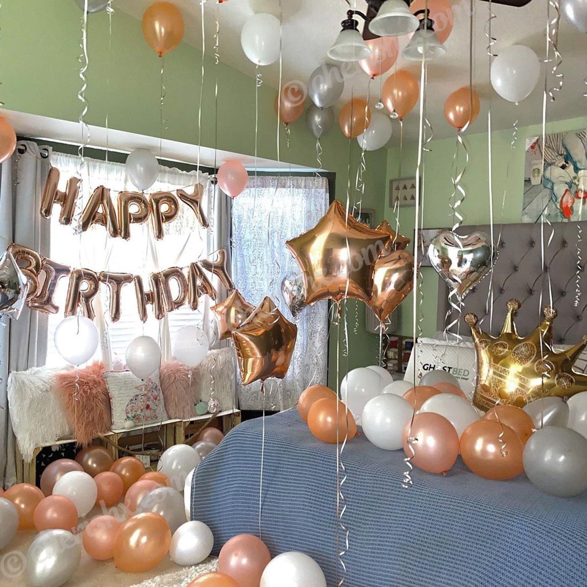 Party Propz 1st Birthday Boy Decoration Combo Set - 63Pcs for Celebration / 1st  birthday decoration for boys /