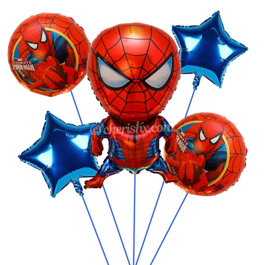 Spiderman Theme Kid's Birthday Decoration Bunch freeshipping - CherishX Partystore