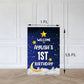 Star & Moon Theme Personalized Welcome Board for Kids Birthday - Welcome Door freeshipping - CherishX Partystore