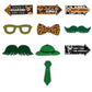 Jungle theme Photo Booth Party Props