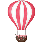 Hot air balloon theme decoration items and party supplies for kids birthday.