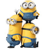 Minion theme decoration items and party supplies for kids birthday- Stuart the minion, felonious gru cutouts and flex banners