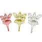 Fairy Princess Tree Ornaments Hangings - Pack of 3