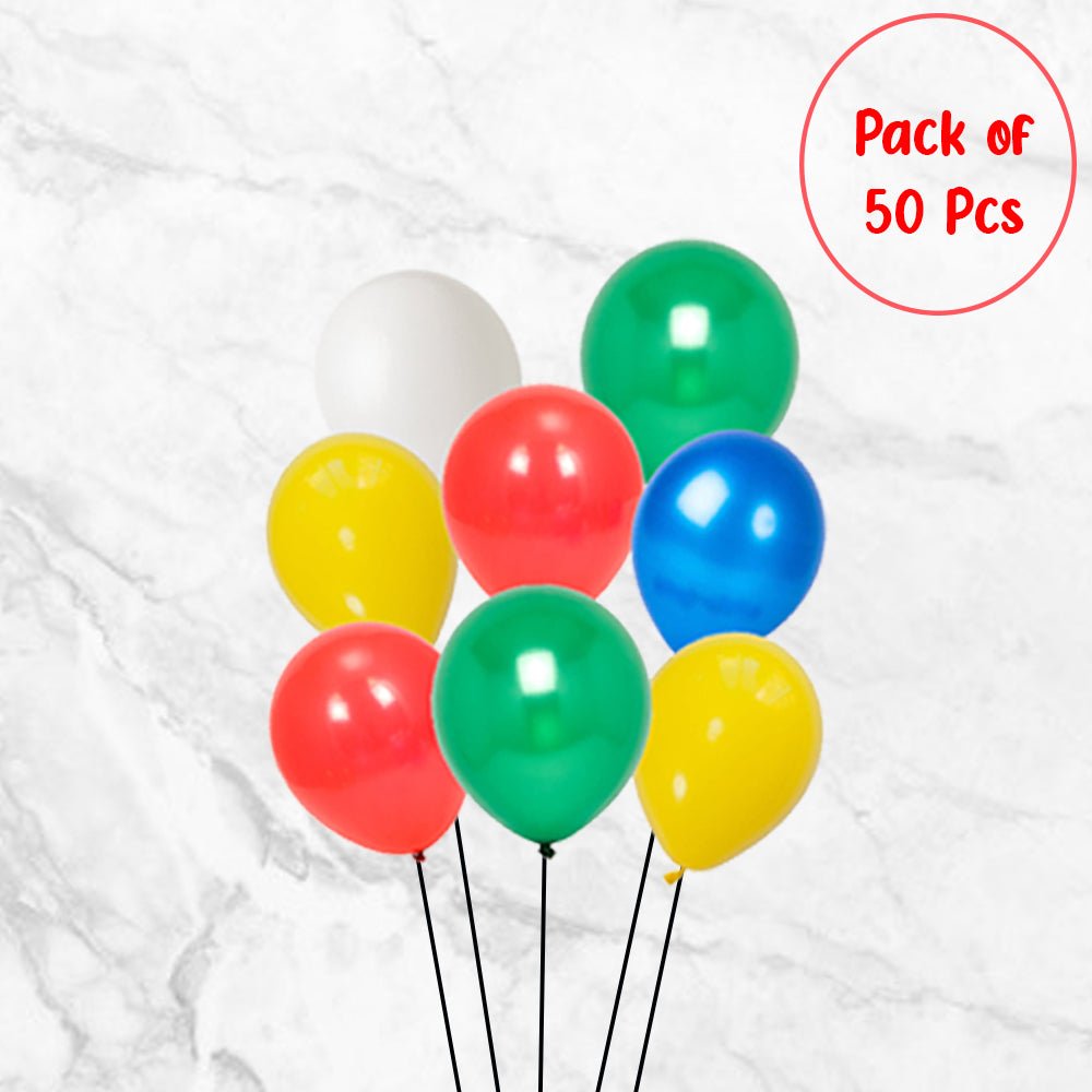 50 Pcs Cocomelon Theme Balloons - CherishX Partystore