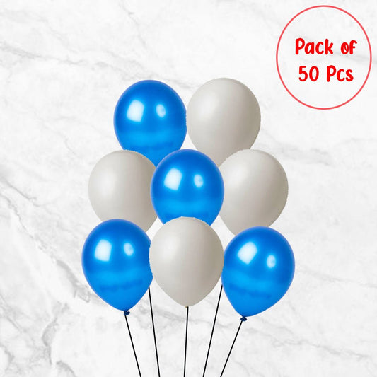50 Pcs Frozen Theme Balloons - CherishX Partystore