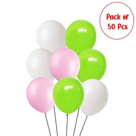 50 Pcs Peppa Pig Theme Balloons - CherishX Partystore