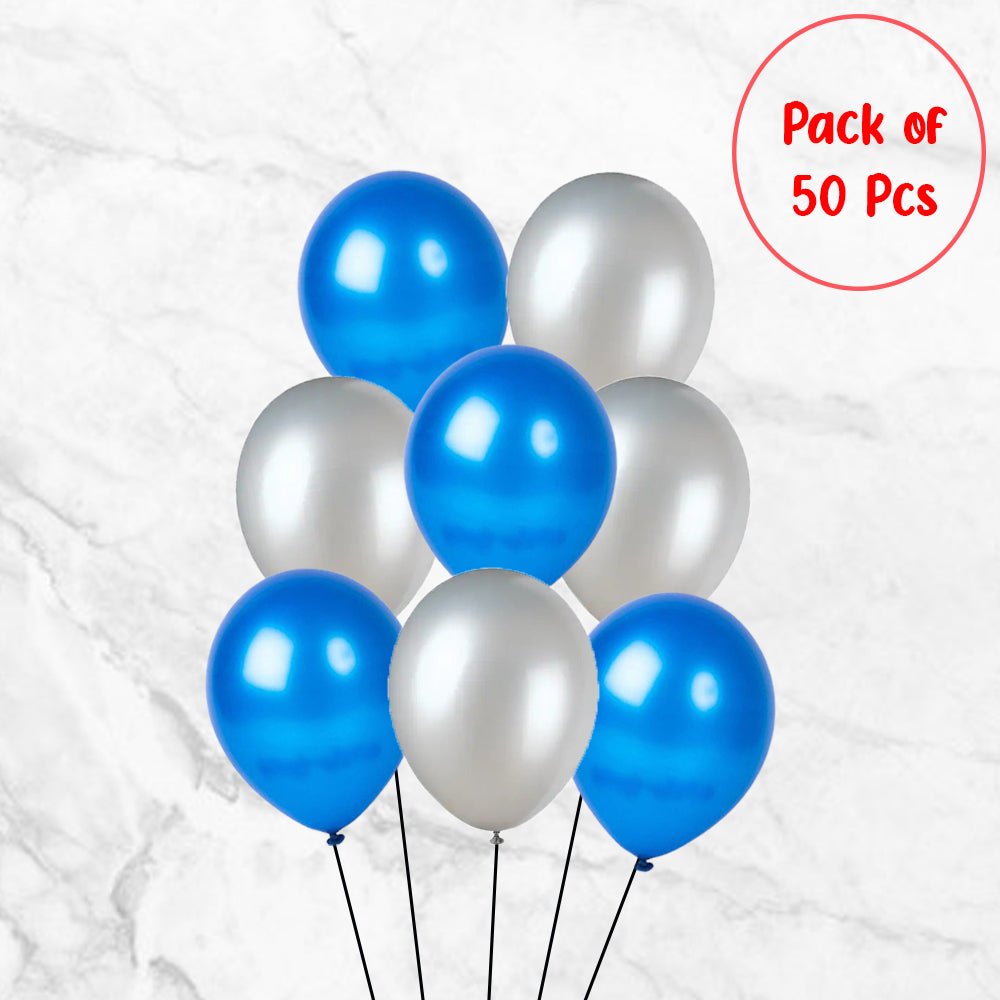 50 Pcs Prince Theme Balloons - CherishX Partystore