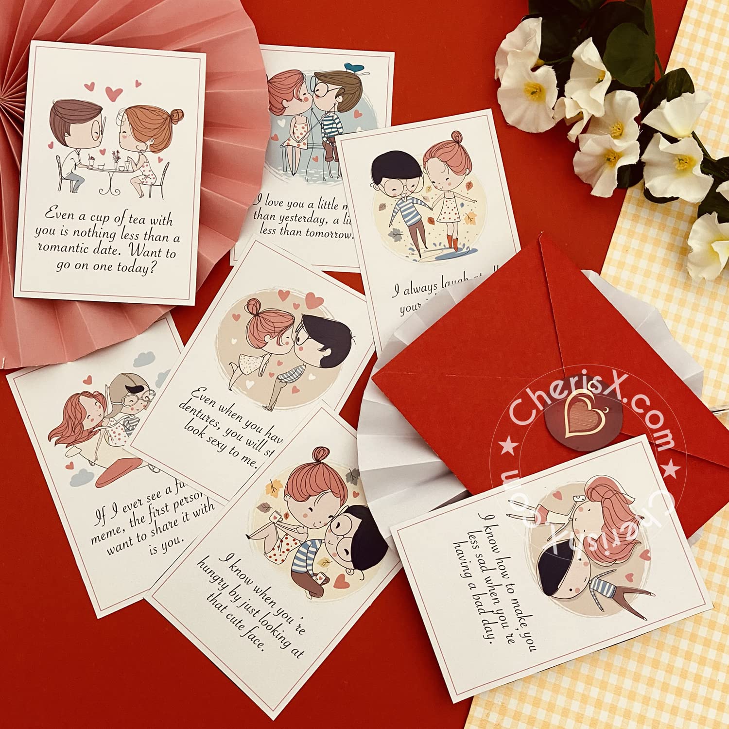 7 Reasons Why I Love You - Valentine Day Gift for Girls Boys Girlfriend Boyfriend Husband Wife - CherishX Partystore