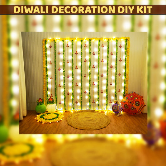 Diwali Deocration DIY Kit Item for Home Decoration with Garland