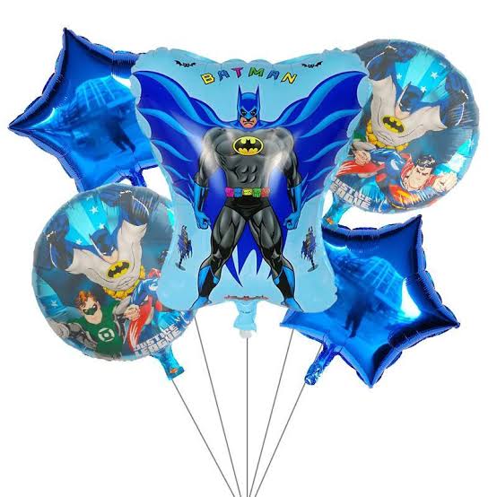 Batman theme Kids Birthday Decoration Bunch - CherishX Partystore