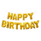 Birthday Decoration Kit - Pack of 155 Pcs - Golden DIY Kit - CherishX Partystore