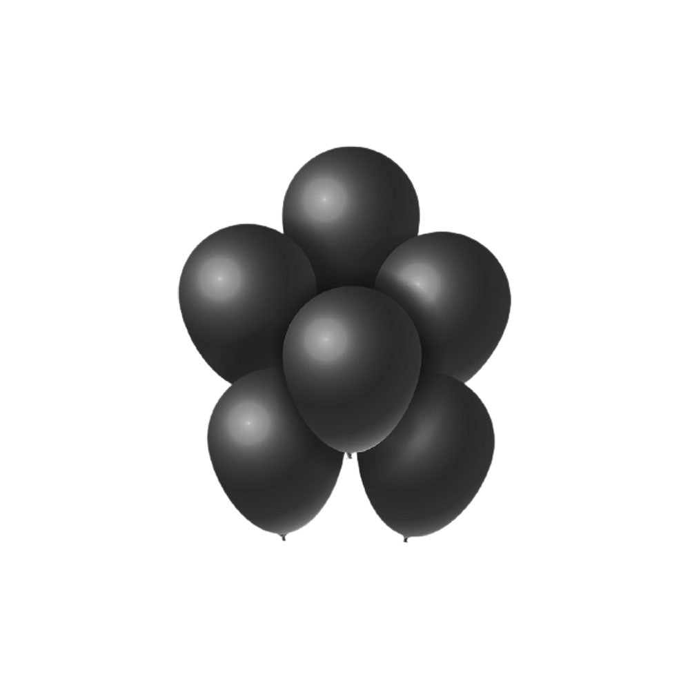 Black latex balloons - pack of 50 Pcs - CherishX Partystore