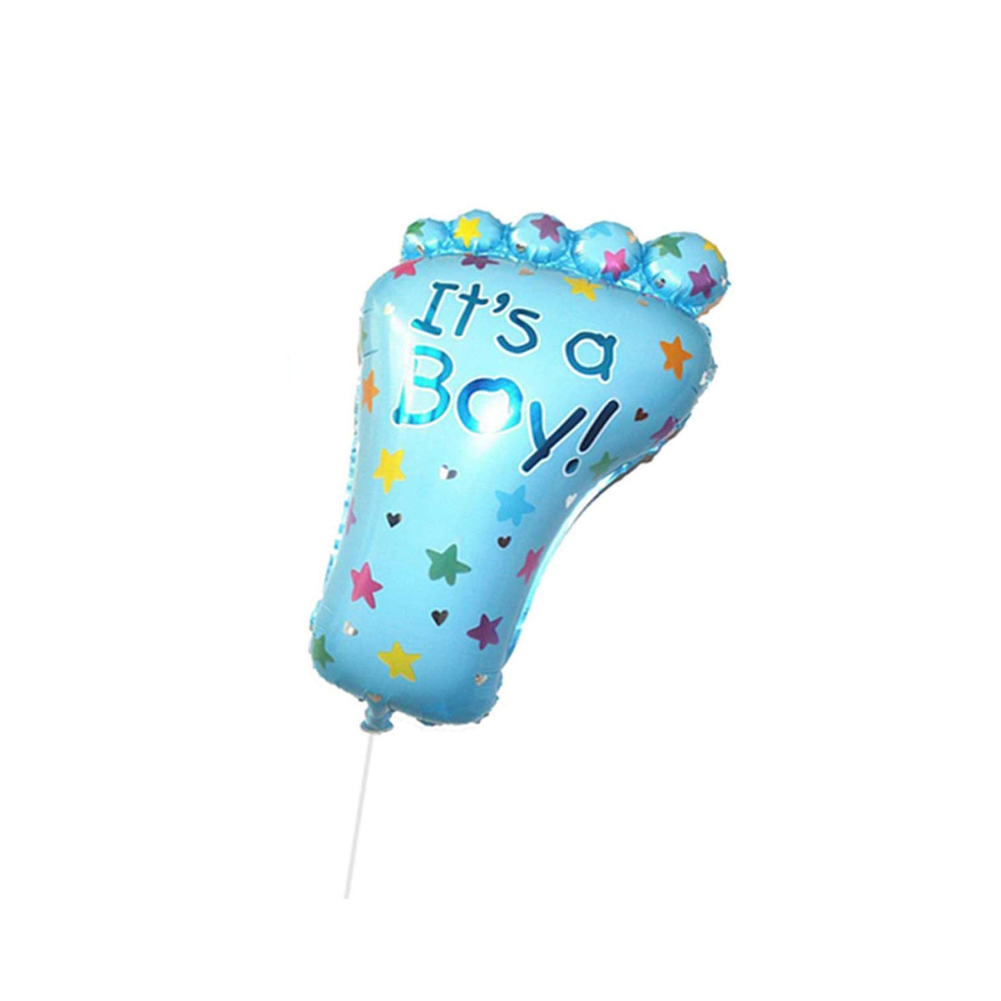 Blue Feet Shape Foil Balloon for boy - Baby Shower - CherishX Partystore