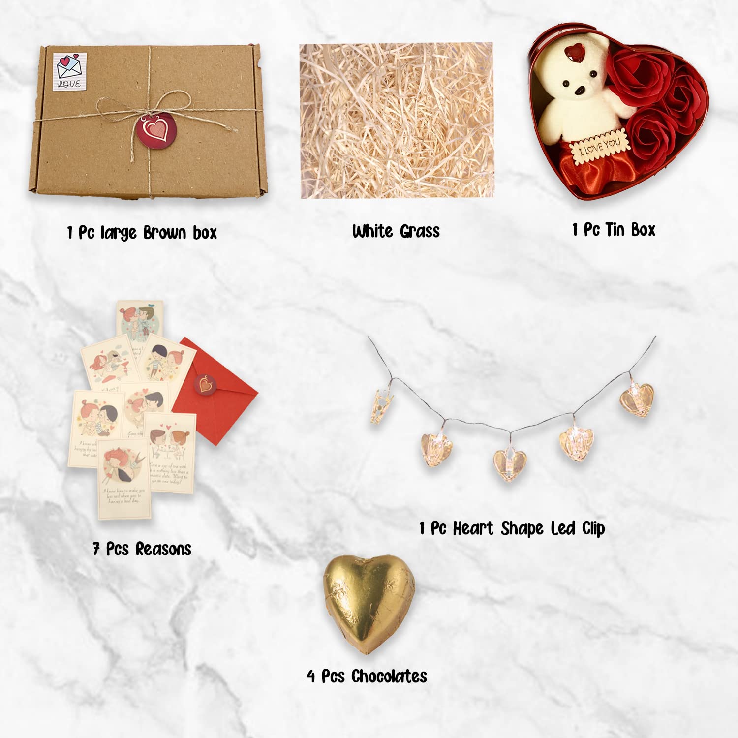 Box Of Hearts - Valentine Gift/Valentine Day Gift for Girlfriend/boy Friend/Valentines Day Gift - CherishX Partystore
