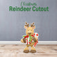 Christmas Theme Party Cutout - Reindeer - CherishX Partystore
