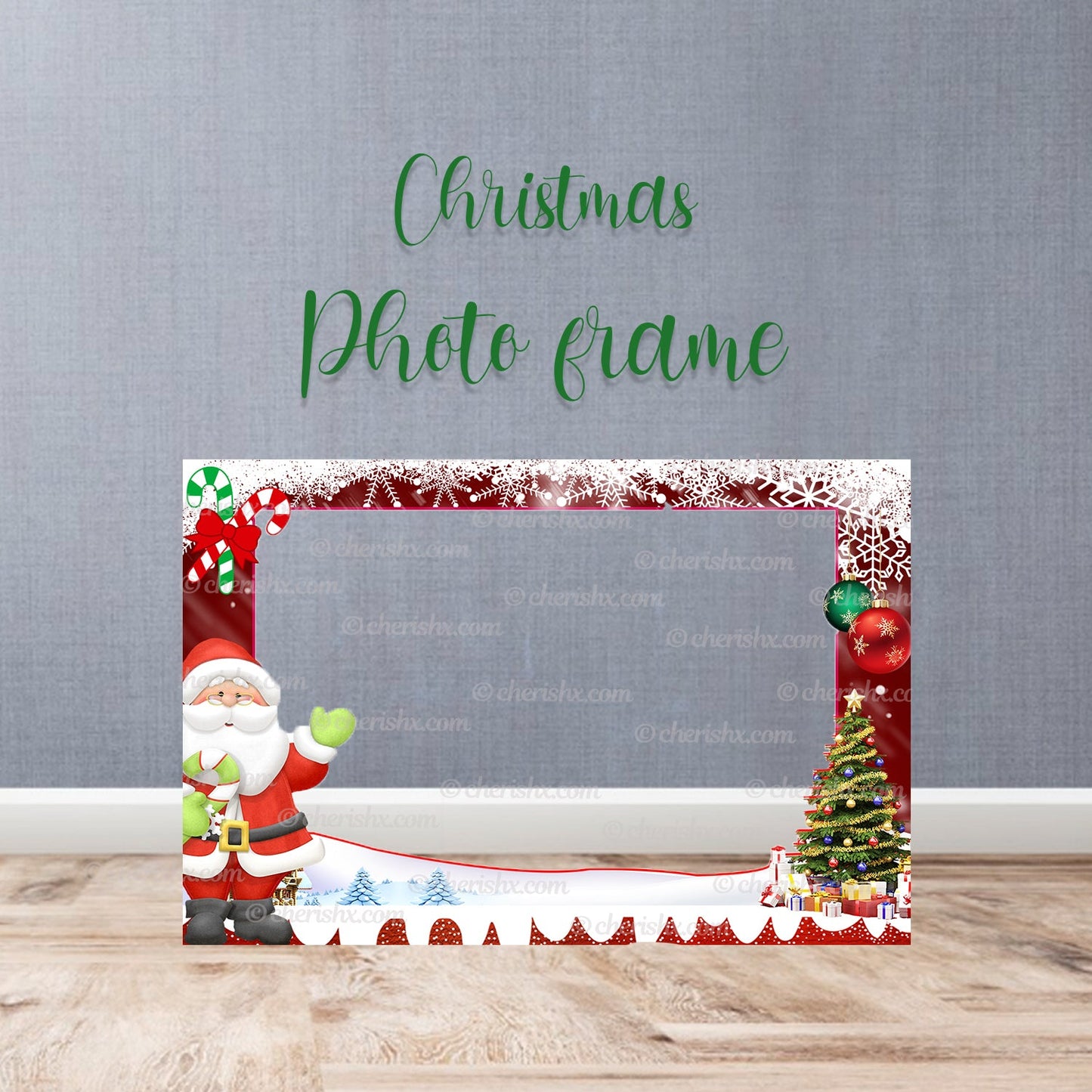 Christmas Theme Party Photobooth Frame - CherishX Partystore