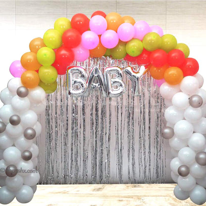 Colorful Baby Shower Decoration Items, DIY Kit for Baby Shower & Baby Welcome Decorations freeshipping - CherishX Partystore