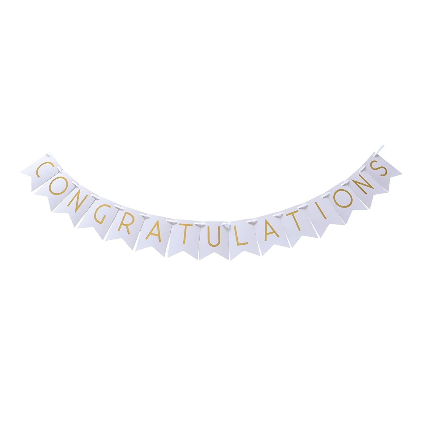 Congratulations Banner Congrats Bunting Banners for Graduation, Party Decoration Supplies freeshipping - CherishX Partystore