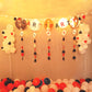 Diwali Card Party Poker Theme Decoration Kit with Poker Lanterns, Card Hanging, Vinyl Card Stickers & Led Light 53 pc Festive Decor Combo freeshipping - CherishX Partystore