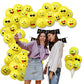 Emoji Theme Birthday Decoration Kit - Pack of 51 Pcs - Banner, Balloon set for Kids, Boys, Girls, Smiley Birthday Items freeshipping - CherishX Partystore