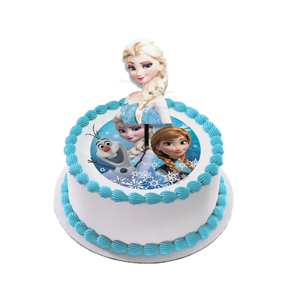 Frozen theme Cake Toppers for Kids Happy Birthday Cake Topper, Cupcake Toppers For Kids Boy Special Decorations Item freeshipping - CherishX Partystore