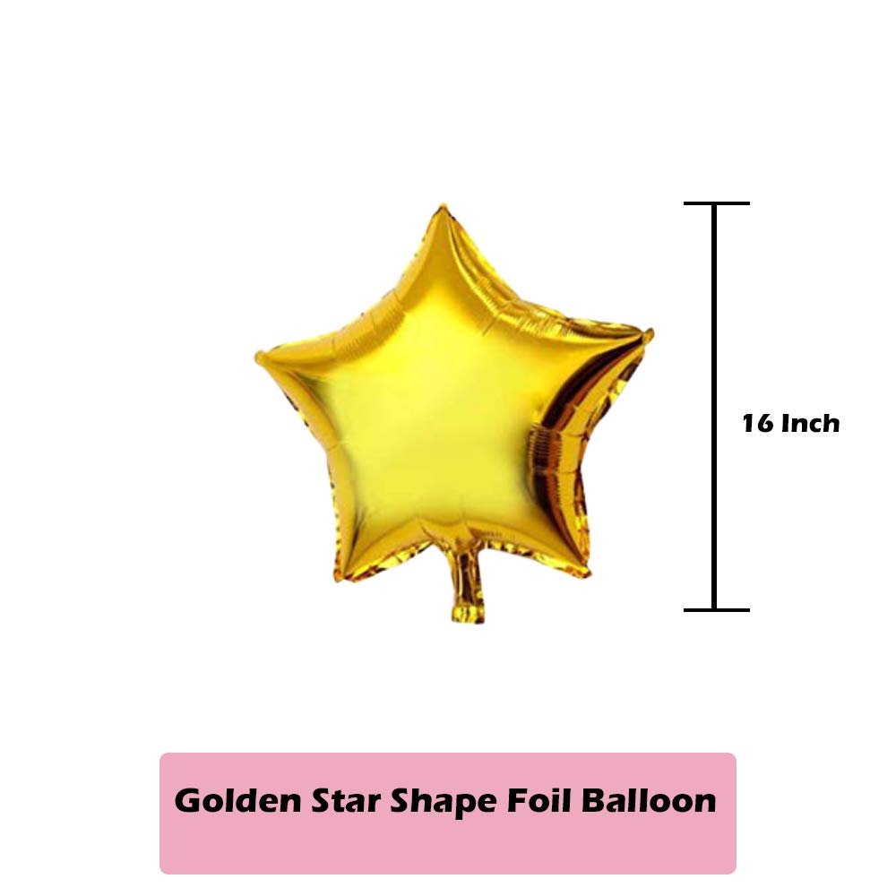 Golden & Silver Birthday Balloons for Decoration - Pack Of 53 Pcs - 1st, 10th, 18th, 21st, 25th, 30th, 40th - CherishX Partystore