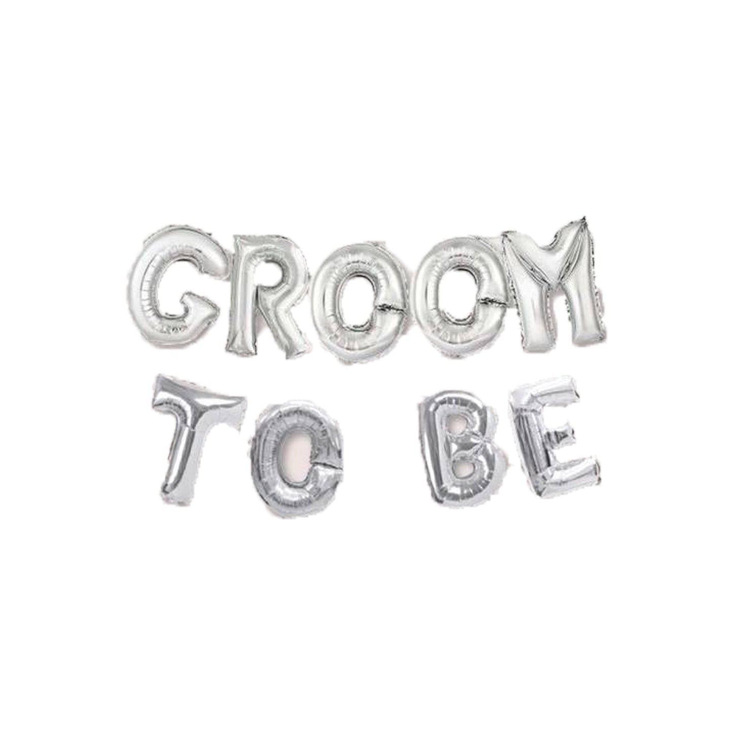 Groom to be Letter Foil Letter Balloon - Silver & Golden Color freeshipping - CherishX Partystore