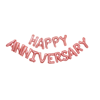 Happy Anniversary Letter Foil Balloon 16 Inches freeshipping - CherishX Partystore