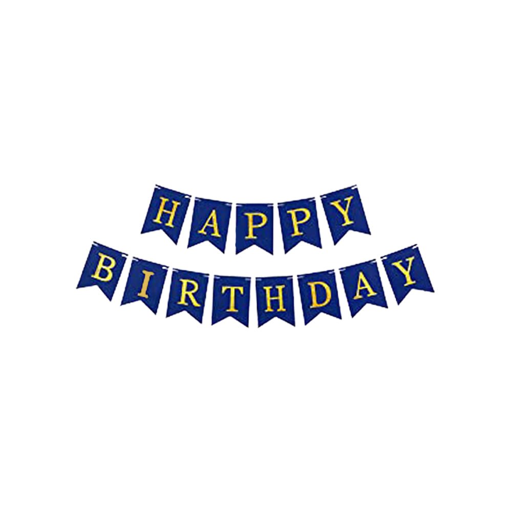 Happy Birthday Banner, Happy Birthday Buntings freeshipping - CherishX Partystore