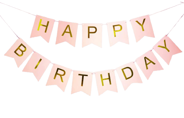 Happy Birthday Banner, Happy Birthday Buntings freeshipping - CherishX Partystore