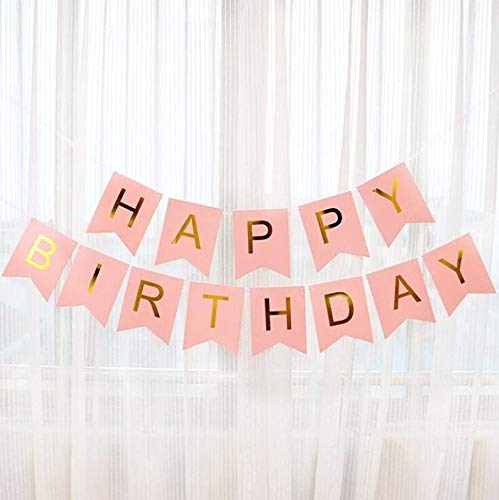 Happy Birthday Banner, Happy Birthday Buntings freeshipping - CherishX Partystore