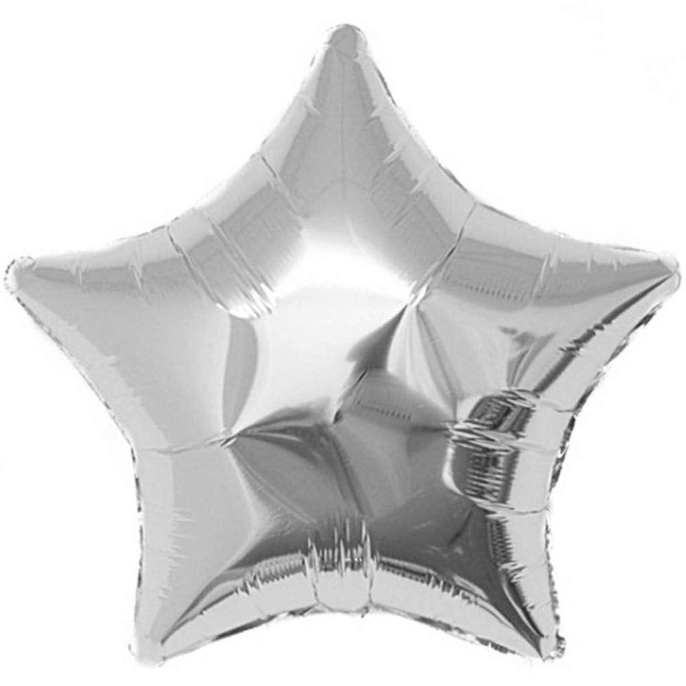 Happy Birthday Decoration items - 112 Pcs Combo - Golden, Silver & Black Metallic Balloons DIY Kit freeshipping - CherishX Partystore