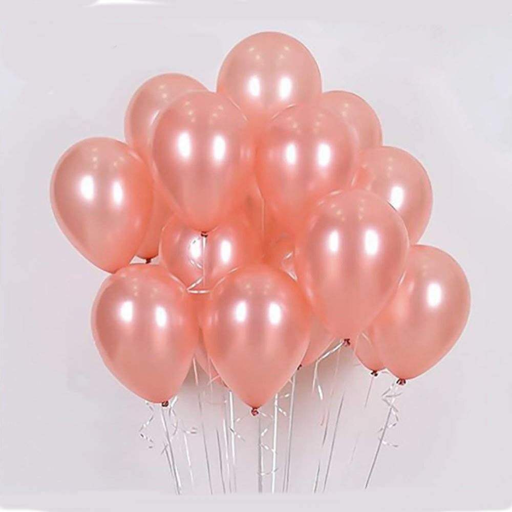 Happy Birthday Kit with high Quality Rose Gold Metallic Balloons DIY Kit freeshipping - CherishX Partystore