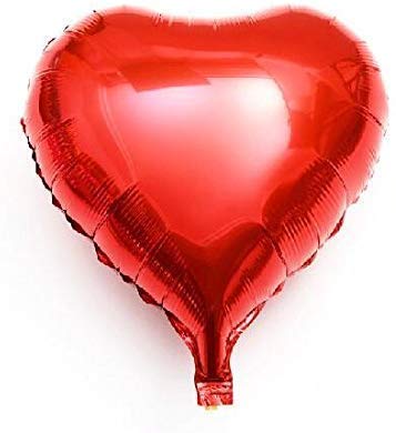 Heart Shape Foil Balloon for Party Decorations Pack of 5 freeshipping - CherishX Partystore