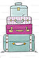 Hot Air Balloon Theme Kids Happy Birthday Cutout - Luggage freeshipping - CherishX Partystore
