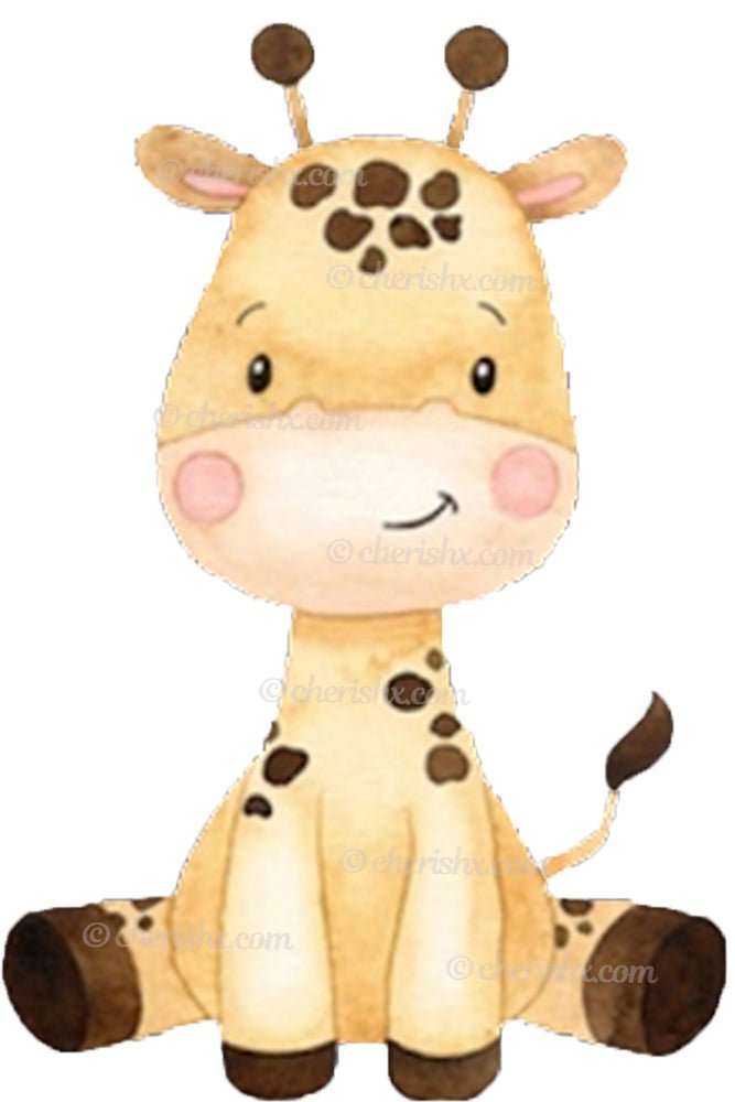 Jungle Theme Kids Happy Birthday Cutout - Giraffe freeshipping - CherishX Partystore