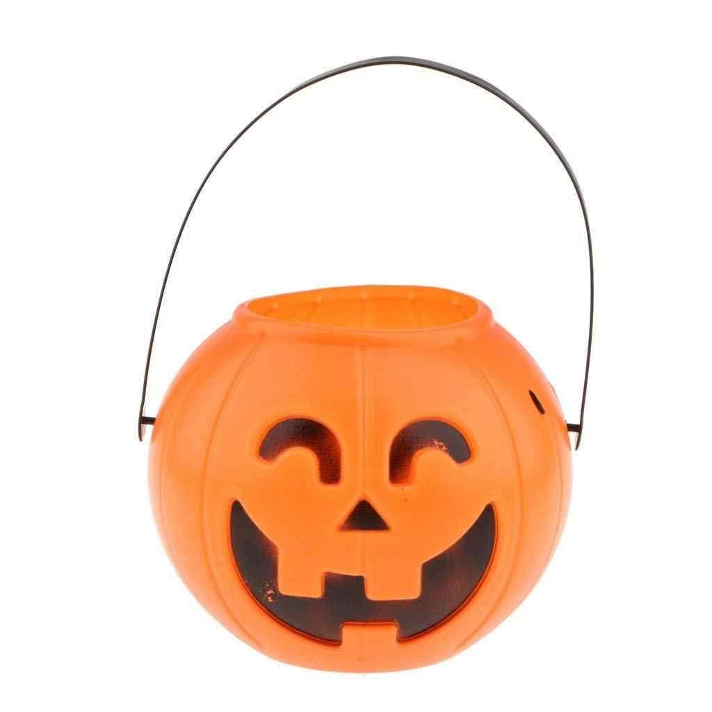 Kids Pumpkin Portable Candy Basket for Halloween, Fancy Dress - Party, Show, Décor freeshipping - CherishX Partystore