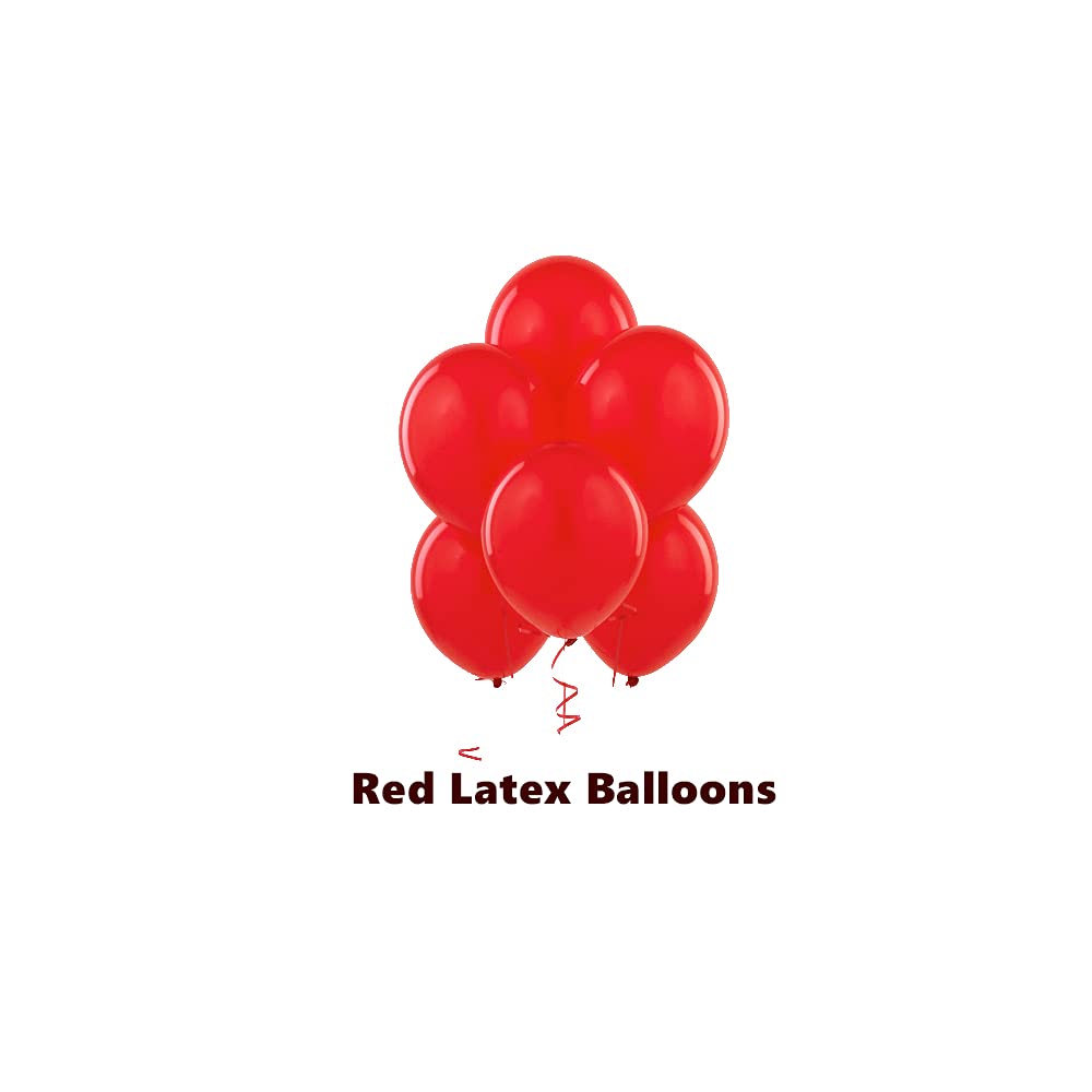 Love Surprise Transparent Cube Balloon Boxes Decoration -Pack of 24 Pcs- Red Latex Balloon freeshipping - CherishX Partystore