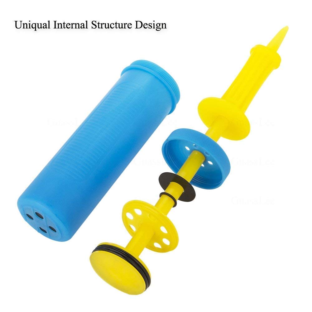 Manual Double Action Air Inflator Balloon Hand Pump freeshipping - CherishX Partystore