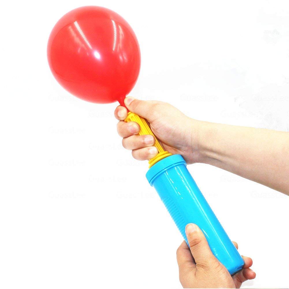 Manual Double Action Air Inflator Balloon Hand Pump freeshipping - CherishX Partystore