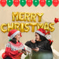 Merry Christmas Wall Decoration Kit- 29 Pcs Combo- Merry Christmas, Santa Foil Balloons & More freeshipping - CherishX Partystore
