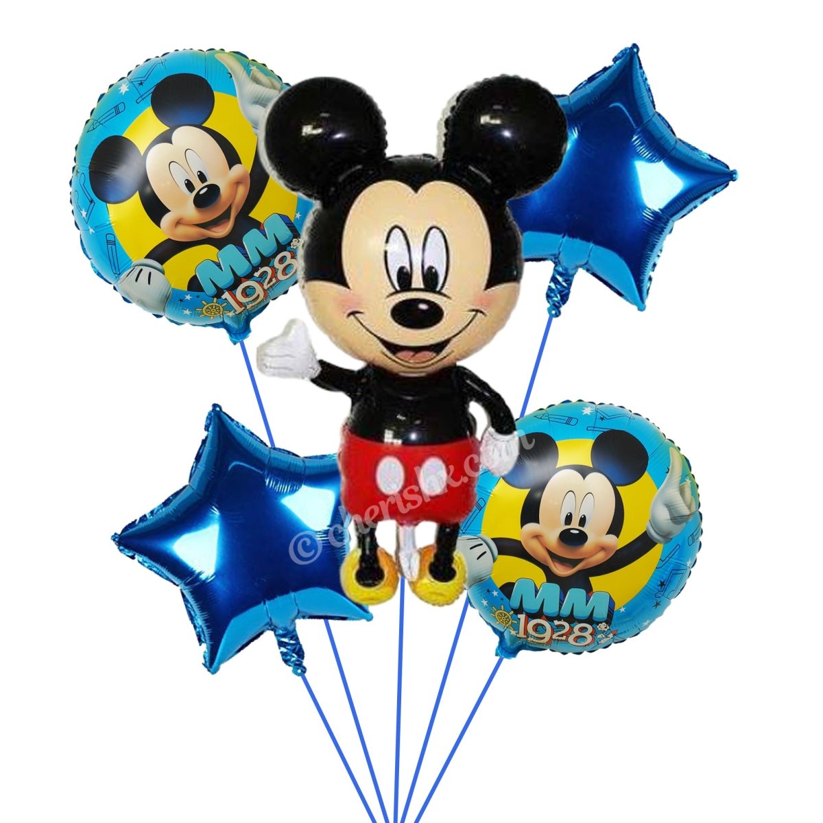 Mickey Mouse Theme Kids Birthday Decoration Bunch freeshipping - CherishX Partystore