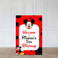 Mickey Mouse Theme Personalized Welcome Board for Kids Birthday - Welcome Door freeshipping - CherishX Partystore