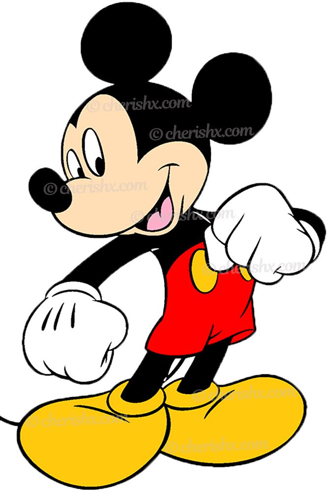 Mickey Theme Kids Happy Birthday Cutout - Mickey freeshipping - CherishX Partystore