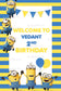 Minion Theme Personalized Welcome Board for Kids Birthday - Welcome Door freeshipping - CherishX Partystore